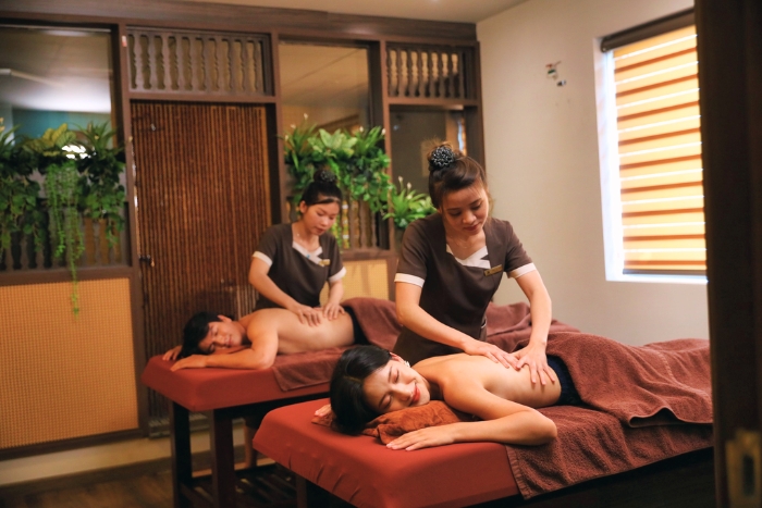 Massage vietnamien relaxant dans un spa à Saigon