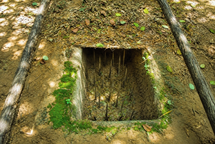 Explorer les tunnels de Cu Chi et comprendre les pi&egrave;ges de gu&eacute;rilla