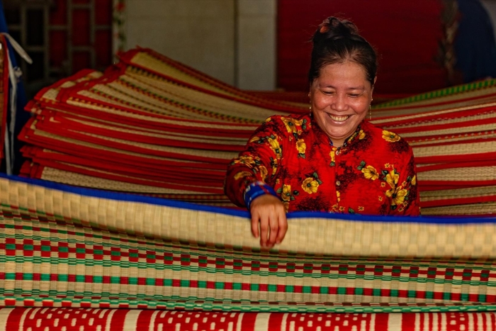 Le village de nattes de Dinh Yen - gardien de l&rsquo;&acirc;me d&rsquo;un savoir-faire centenaire au delta du M&eacute;kong