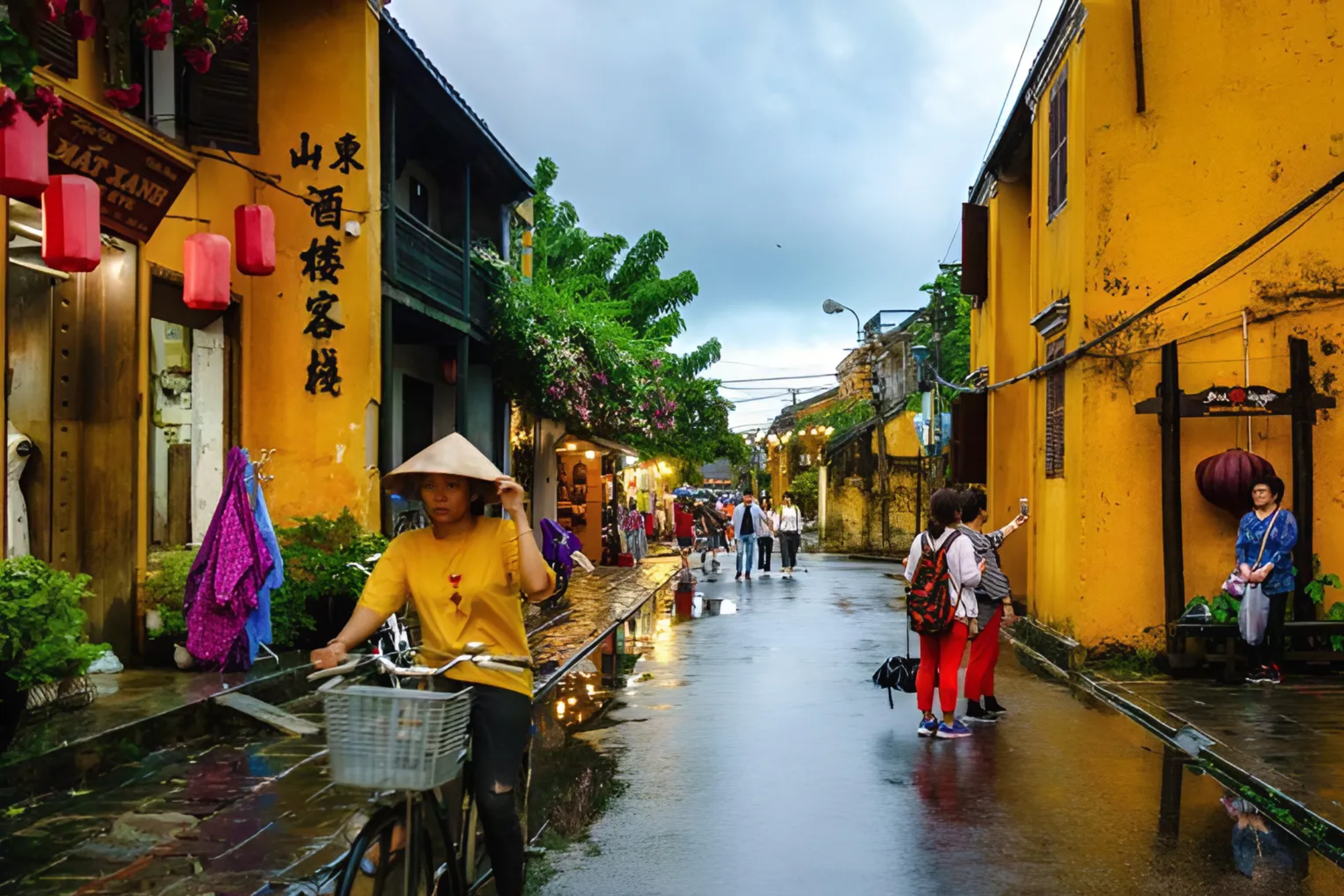 Hoi An quand il pleut