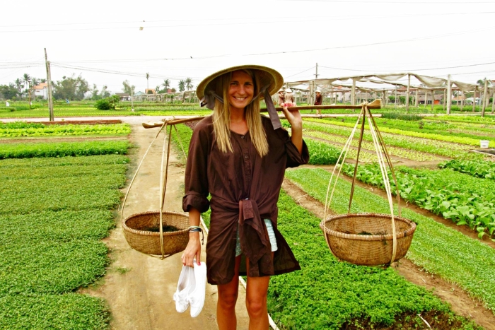 Village de légumes de Tra Que dans votre voyage Hoi An 1 jour