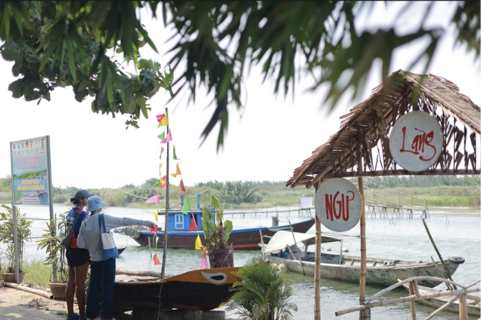 Bateau pour une exp&eacute;rience locale aux villages alentours Hoi An
