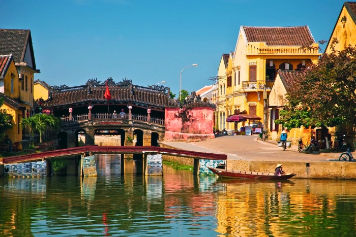 Le pont couvert japonais au c&oelig;ur de Hoi An