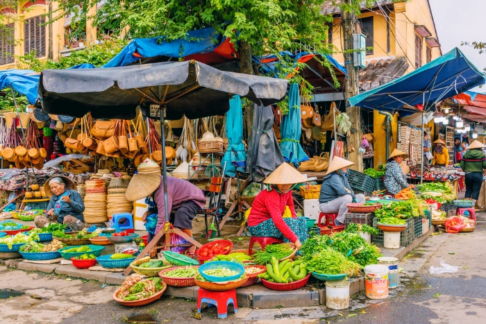 Hoi An en 24 heures commence au march&eacute; traditionnel