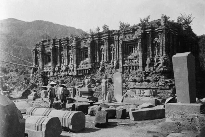 Ruines anciennes du sanctuaire de My Son