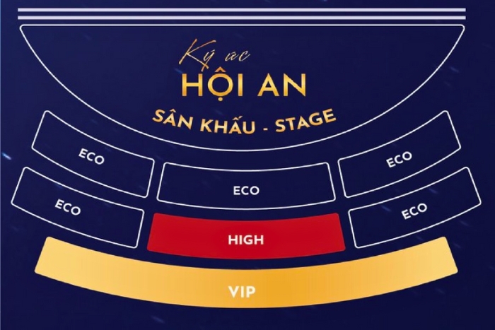 Options de places au spectacle Hoi An Memories