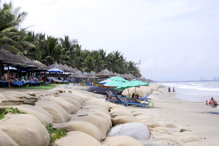 La plage de Cua Dai est célèbre pour les touristes