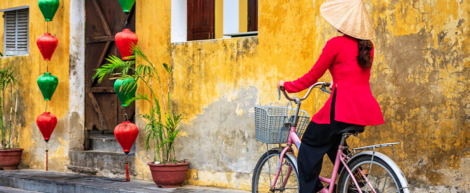 Balade à vélo dans la vieille ville de Hoi An