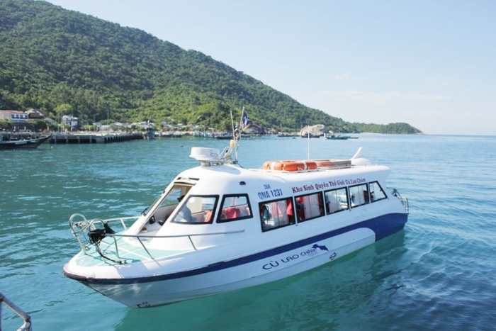 Faites l'expérience du speedboat ou canoé jusqu'à Cu Lao Cham depuis Hoi An
