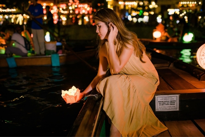 D&eacute;poser une lanterne flottante 