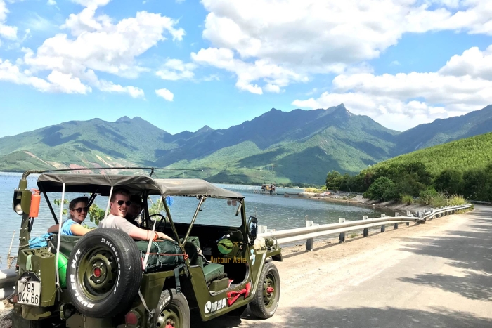 Vue panoramique sur le Hai Van Pass du circuit Hué Dong Hoi 4 jours