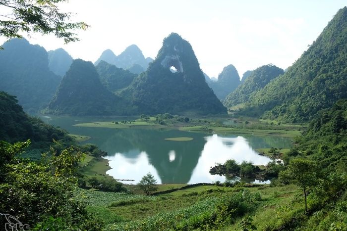 Parc g&eacute;ologique Non Nuoc Cao Bang - patrimoine naturel class&eacute; par l&rsquo;UNESCO