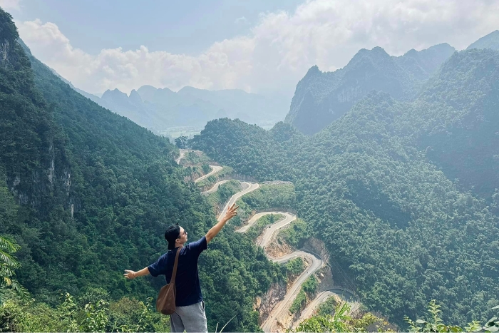 Col de Me Pia &eacute;tape spectaculaire d&rsquo;un itin&eacute;raire 6 jours Nord Vietnam