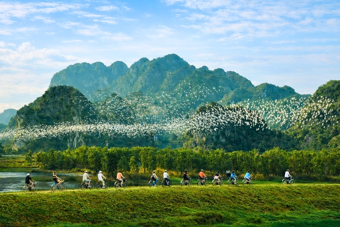 Thung Nha: Une parenthèse de sérénité à parcourir à vélo