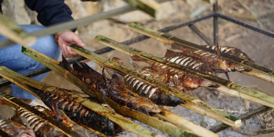 Poisson de Ruisseau Grillé