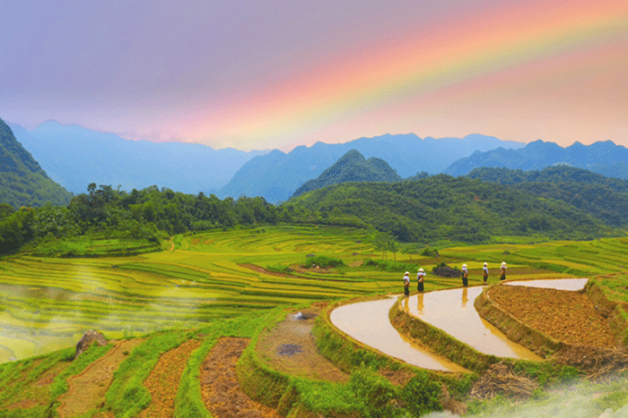 La beauté de Pu Luong Vietnam