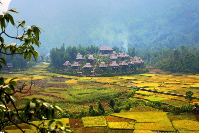 Que voir à Mai Chau ? Village de Pom Coong à Mai Chau, Vietnam