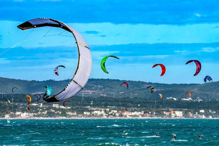 Exp&eacute;rience de kitesurf &agrave; Mui Ne