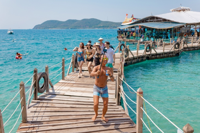 Vue panoramique de Nha Trang, destination plage Vietnam idéale pour vos vacances balnéaires