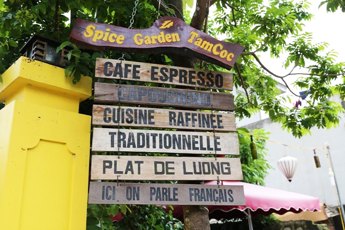 Où manger à Ninh Binh ? Spice Garden Tam Coc Restaurant