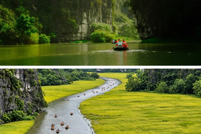 Trang An ou Tam Coc - Lequel choisir pour d&eacute;couvrir Ninh Binh ?