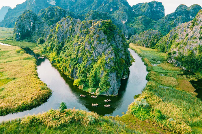 Les Magnifiques Paysages que Van Long Hérite de Mère Nature