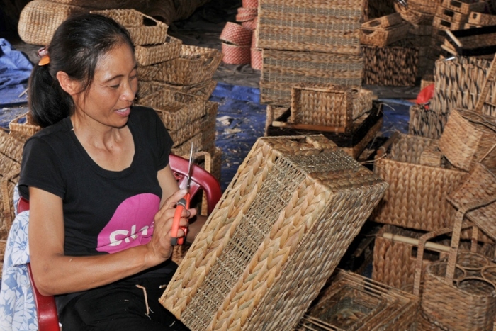 village du tissage de carex Kim Sơn Ninh Bình