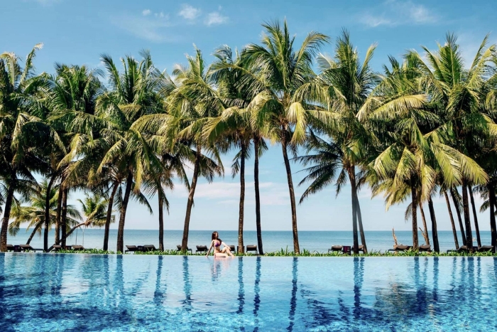 C&rsquo;est un luxueux h&ocirc;tel-boutique nich&eacute; sur une plage magnifique et tranquille