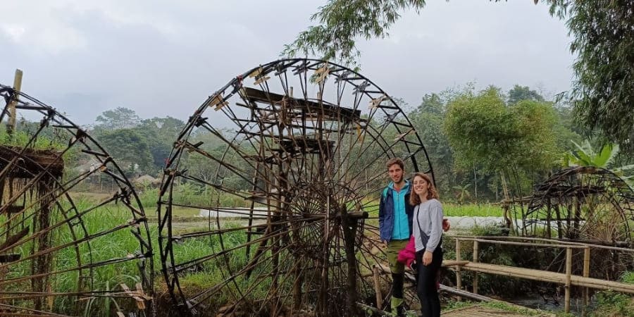 Des aqueducs en bambou à Pu Luong