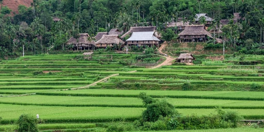 Le village de Kho Muong