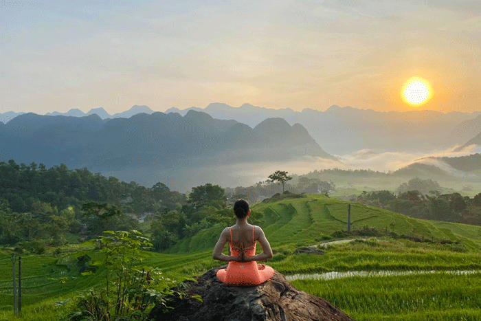 Lever du soleil à Pu Luong