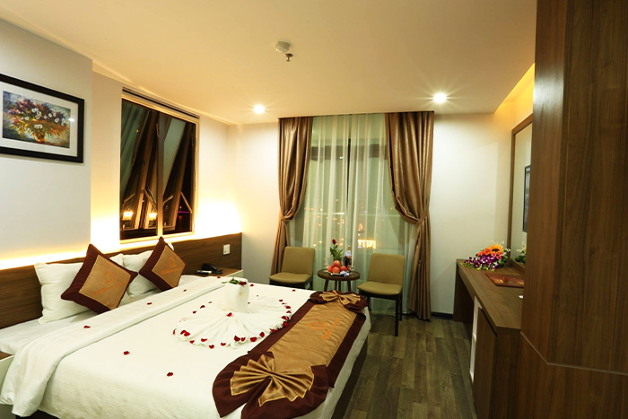 Chambre à l'hôtel CKC Thien Duong