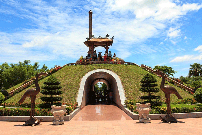 La citadelle ancienne de Quang Tri