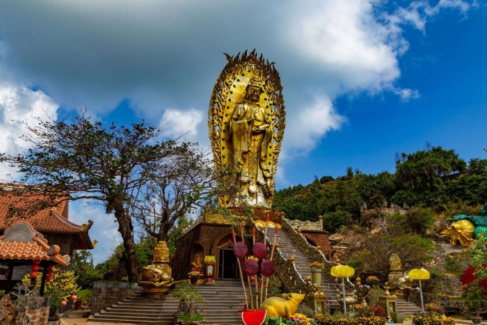 Monastère Ngoc Hoa, la dernière destination dans notre Quy Nhon 2 jours en famille