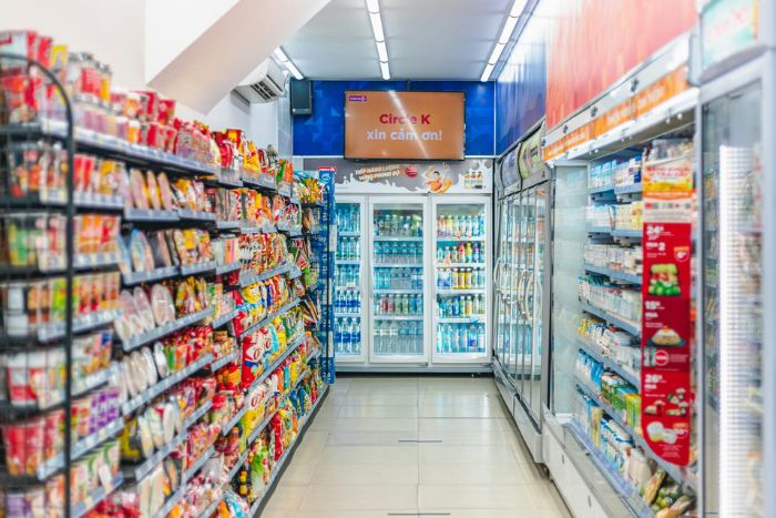 D’autres villes du Vietnam disposent également de nombreux magasins de proximité