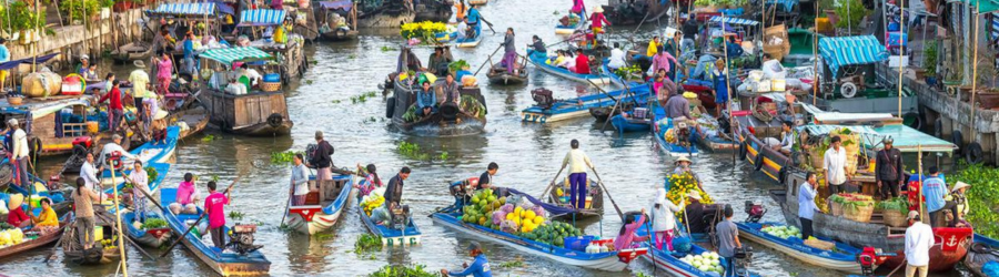 Marché flottant de Cai Rang – un lieu incontournable pour un voyage au sud Vietnam