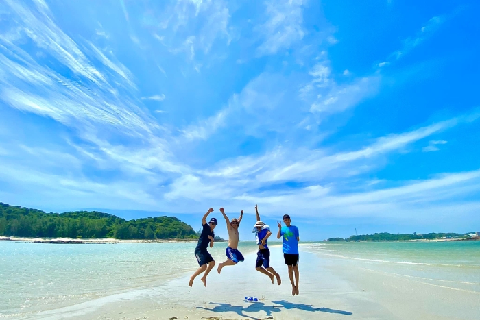 &Icirc;le de&lrm; C&ocirc; T&ocirc; est incontournable au Vietnam avec ses plages sauvages