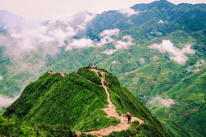 La m&eacute;t&eacute;o au Vietnam en avril r&eacute;v&egrave;le les vues de Ta Xua