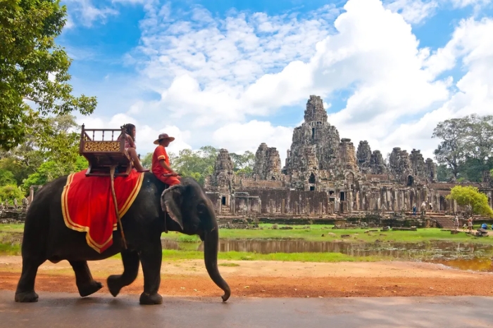 Bienvenue au Cambodge, une des meilleurs pays chauds en janvier