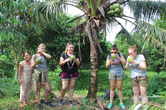 Explorez le paradis des fruits et savourez de l'eau de coco fraîche au Sud Vietnam