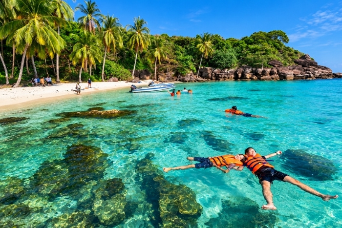 La douceur tropicale des eaux d’Ong Lang Phu Quoc