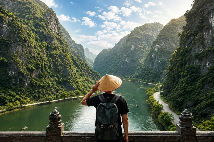 Immersion dans la nature de Ninh Binh au cours d&rsquo;un voyage en sac &agrave; dos