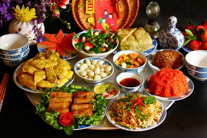 Nem vietnamien servi lors du T&ecirc;t traditionnel
