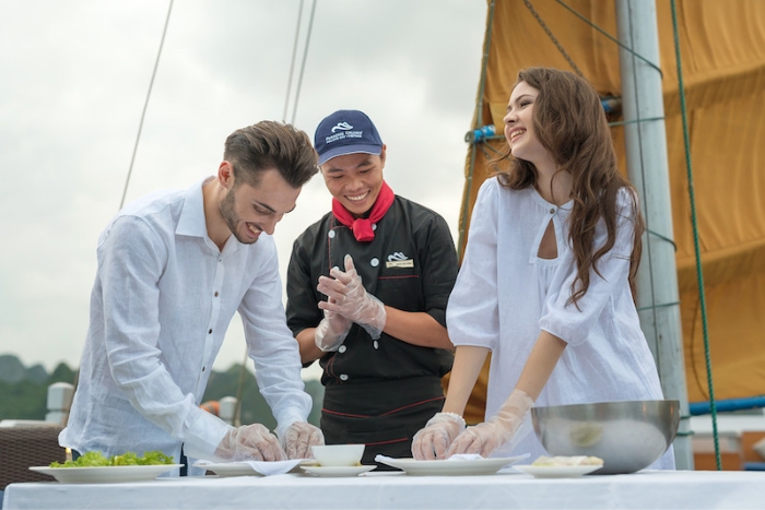 Cours de cuisine en croisière