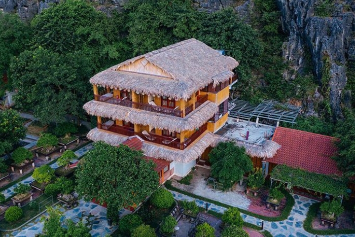 Hang Mua Ecolodge, situ&eacute; directement dans la zone touristique de la grotte de Mua, Ninh Binh
