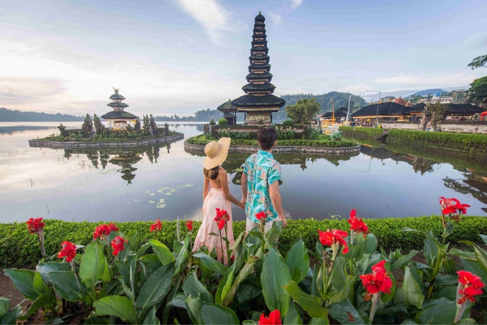 Bali, une destination de vacances de décembre belle et paisible
