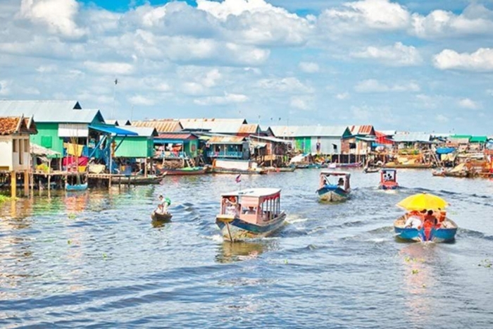 Le climat du Cambodge en octobre est idéal pour une excursion sur le fleuve Tonlé Sap