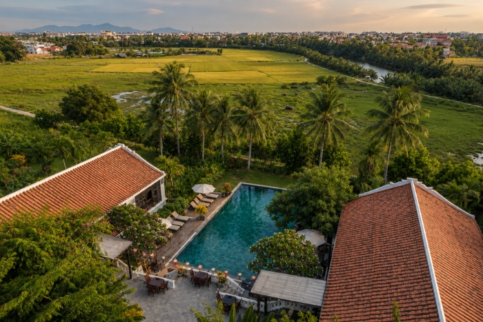 Authenticité du Legacy Hoi An Resort au cœur des rizières