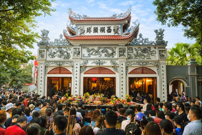 Un passage au Temple Tay Ho pour commencer l’année