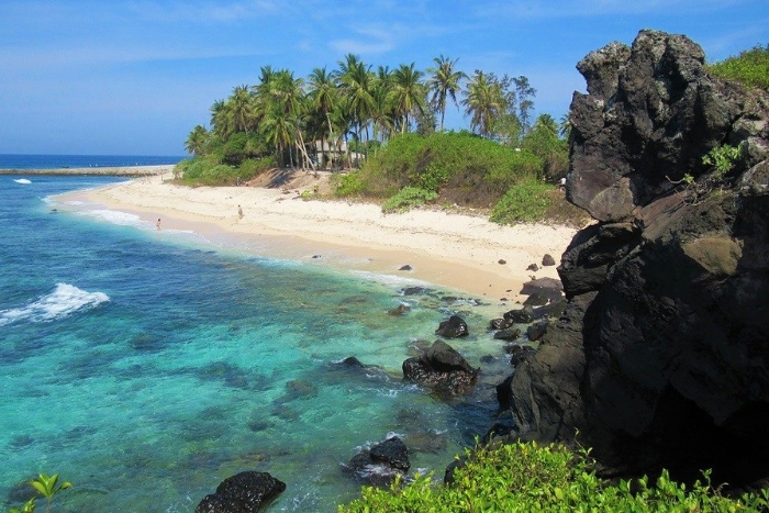 Le paysage naturel magnifique de la plage Ly Son